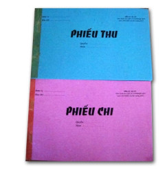 Phiếu thu - chi 2 liên Phiếu thu - chi 2 liên