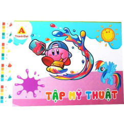 Vở vẽ mĩ thuật A4 Thành Đạt Vở vẽ mĩ thuật A4 Thành Đạt