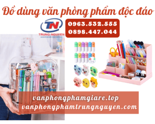 Đồ dùng văn phòng phẩm độc đáo nhìn là muốn mua. Văn Phòng Phẩm - Nhà Sách Trung Nguyên Đồ dùng văn phòng phẩm độc đáo nhìn là muốn mua. Văn Phòng Phẩm - Nhà Sách Trung Nguyên